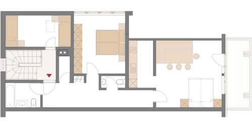 Three-Bedroom Apartment