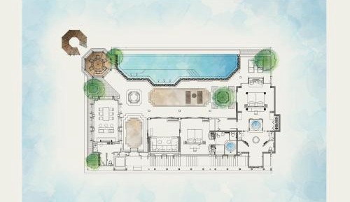 Devasom Sky Villa Two-Bedroom Oceanfront Penthouse