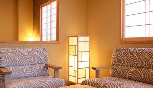 Quadruple Room with Tatami Area with Open Air Bath and Garden View - Non-Smoking	