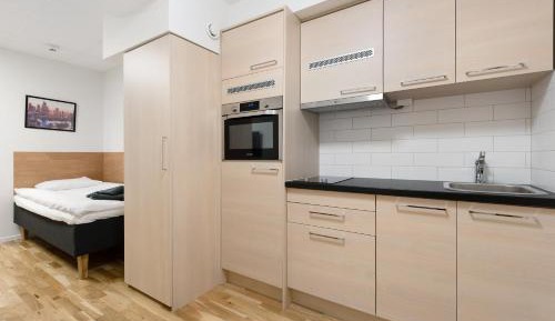 Twin Studio with Shared Facilities