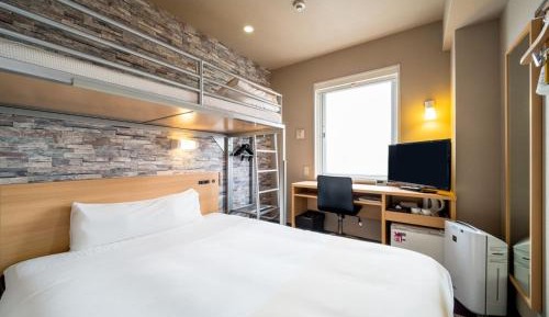 Room with Double Bed and Bunk Bed - Non-Smoking