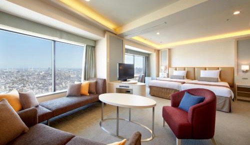 High Floor - Superior Twin Room (35th Floor)  - Smoking