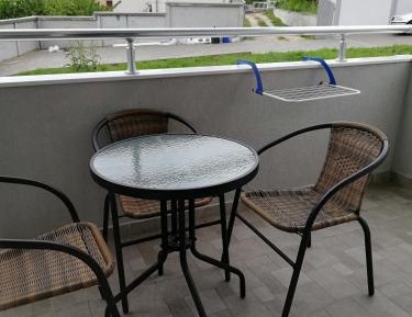 Studio with Balcony