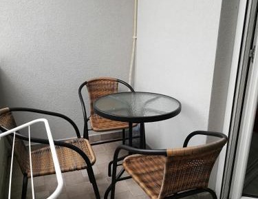 Studio with Balcony