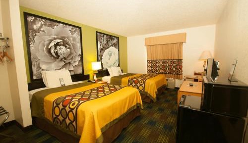 Double Room with Two Double Beds - Mobility Access/Non-Smoking