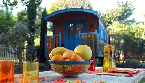 Wooden Caravan