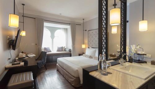 Gold Chamber Double with Pool View