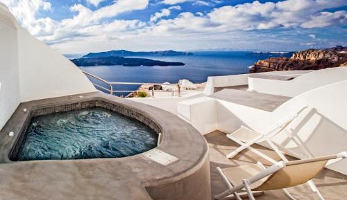 Junior Suite outdoor Tub Caldera View