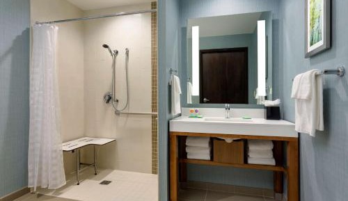 King Room with Sofa Bed and Roll-In Shower - Disability Access