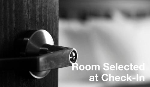 Room Selected at Check-In