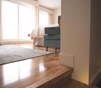 Chambre Lit King-size avec Balcon et Vue