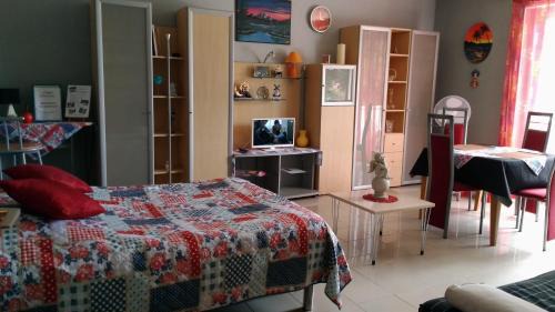 Studio with Balcony