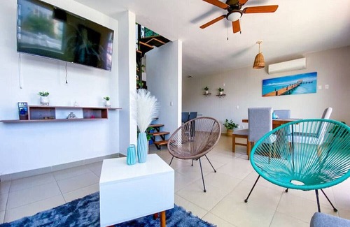 Puerto Juarez Apartment | Charming 2BD PH w/Large Terrace Great for Families