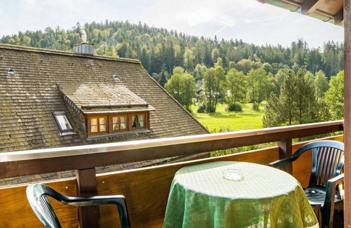Hinterzarten Apartment | Holiday Apartment 'Loft' with Mountain View, Shared Garden, Balcony & Wi-Fi