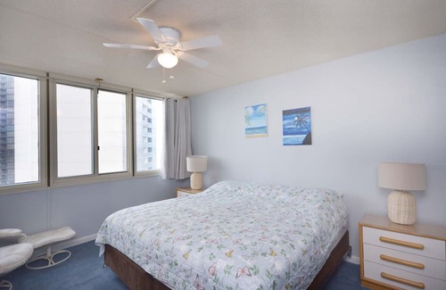 North Ocean City Condo | Cozy two bedroom condo, set with calming beach themes in a beautiful, family friendly, ocean front building