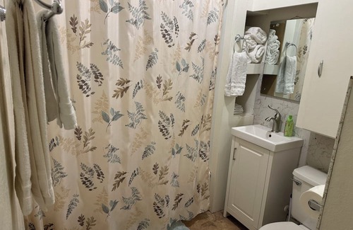 Miller Apartment | Cozy 2-bedroom apartment with WiFi, AC in downtown Miller with rooftop patio.