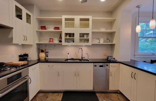 Top of the Hill House | ~ Exquisite Designer Home in Tranquil Tree-lined Neighborhood ~
