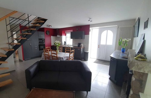 Le Mene House | Homerez - Big house for 15 ppl. with terrace at Le Mené