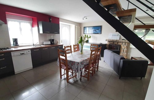 Le Mene House | Homerez - Big house for 15 ppl. with terrace at Le Mené