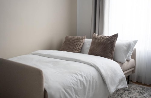 Findorff-Burgerweide Apartment | "the Cove" Moderne Ferienwohnung in Top Lange! Hbf/messe/övb Arena/city