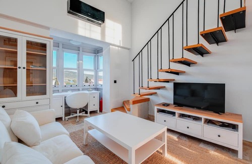 Alacati Apartment | Sea view duplex w terrace in Alacati