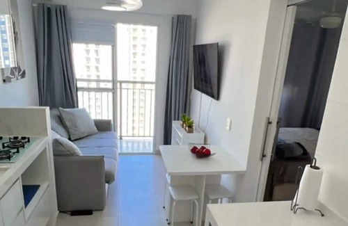 Panamby Apartment | Chácara Santo Antônio 1 Dormitório com Sacada