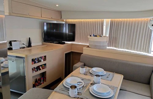 La Paz Boat Rental | Epic Magical Catamaran In Marina