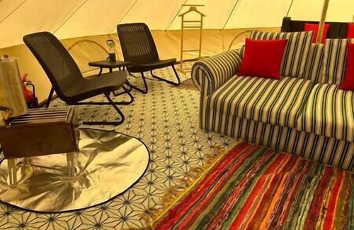 Cuddesdon House | Glamping Bell Tent 1