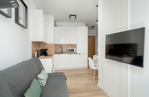 Nowe Miasto Apartment | Modern Studio Niemena by Renters