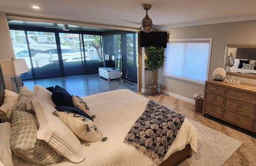 Burnt Store Marina Condo | Harbor views and sunsets from the point!