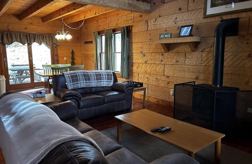 Alpine Lake Cabin | There is nothing like getting cozy at the Cozy Cabin!!! An amazing 3 bedroom cabin open year round.