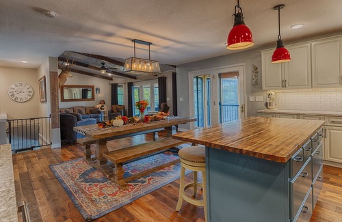 Tower House | Stunning Lake House with Hot Tub on Secluded Bay! Perfect Central Location!