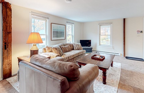 Newfane House | 1900 farm property with old-world ambiance, updated kitchen, & mountain views