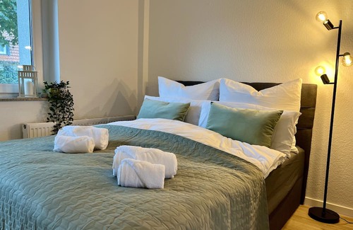 Bedingrade Apartment | Ruhiges Apartment mit Balkon - Küche - Smarttv