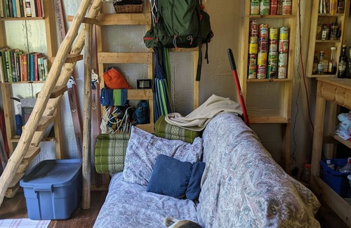 Lion's Head Cabin | off-grid cabin in the woods on the Bruce Peninsula, Lake Huron side.