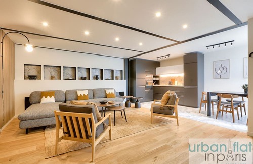 Quartier Saint-Ambroise Apartment | Urban Flat 170 - Sublime Flat in Center of Paris