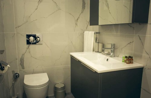 Trikomo Apartment | Delightful Studio Flat Close to the Beach with Shared Pool and Balcony in Iskele, Cyprus