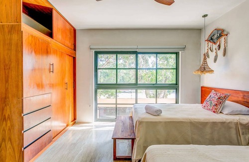Tulum City Center Villa | Nature-Chic Villa with Rooftop and Lap Pools!