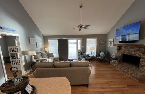 Arley House | solid rock shoreline, no steps, views,