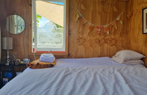 Westport Cottage | Unique, delightful Tiny Home with Alfresco living area including retro Poptop.