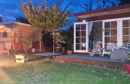 Westport Cottage | Unique, delightful Tiny Home with Alfresco living area including retro Poptop.