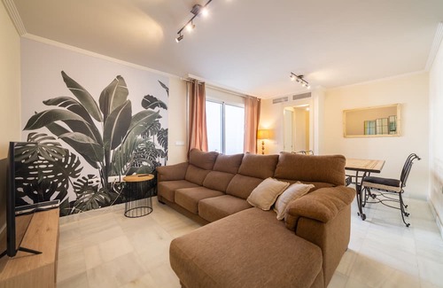 Roquetas de Mar House | AGUA SERENA - ADULTS ONLY - Modern apartment with shared poll near the beachl - Free Wifi