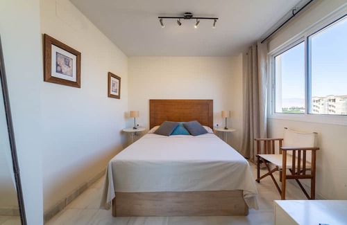 Roquetas de Mar House | AGUA SERENA - ADULTS ONLY - Modern apartment with shared poll near the beachl - Free Wifi