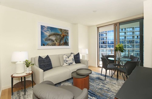 Ala Moana Condo | BRAND NEW Luxury Skyline Residence with Panoramic City & Partial Ocean Views!
