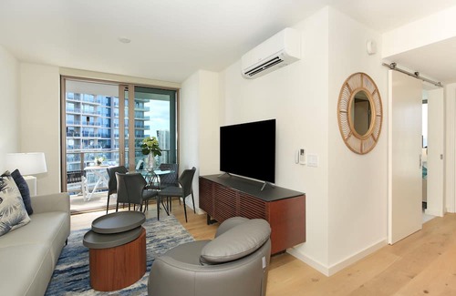 Ala Moana Condo | BRAND NEW Luxury Skyline Residence with Panoramic City & Partial Ocean Views!