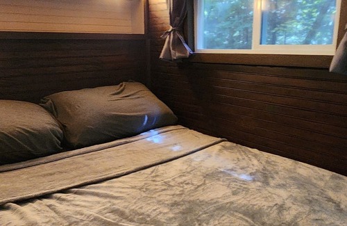 Elgin House | "The throwback" Delivered to your camp spot!