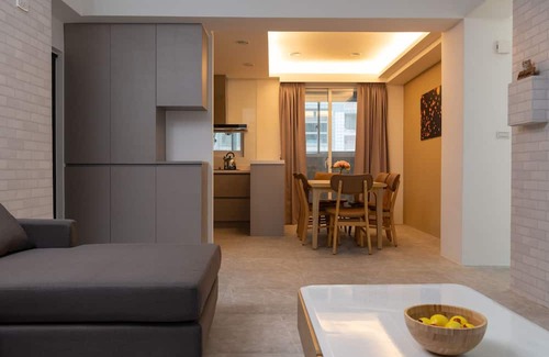 Xinyi Apartment | Traveling Family's Dream 3B2b Directly Across 101