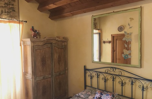 Agrigento Ski Chalet | "The Garden of Athena" suite evocative view of the Valley of the Temples.