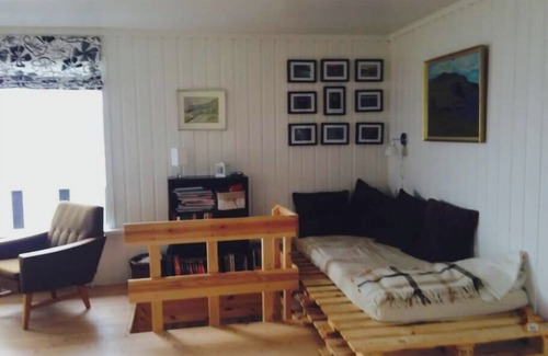 Leynar House | Cottage with stunning view of the sea and islands.