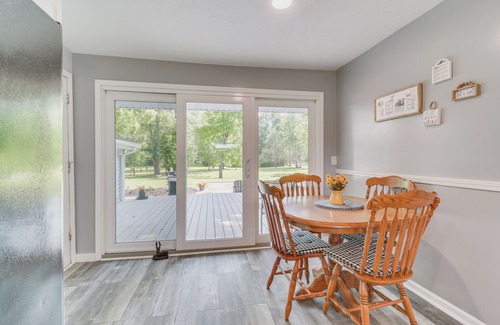 Fishers Cottage | Near Trails + Wineries: Victor Getaway w/Fire Pit
